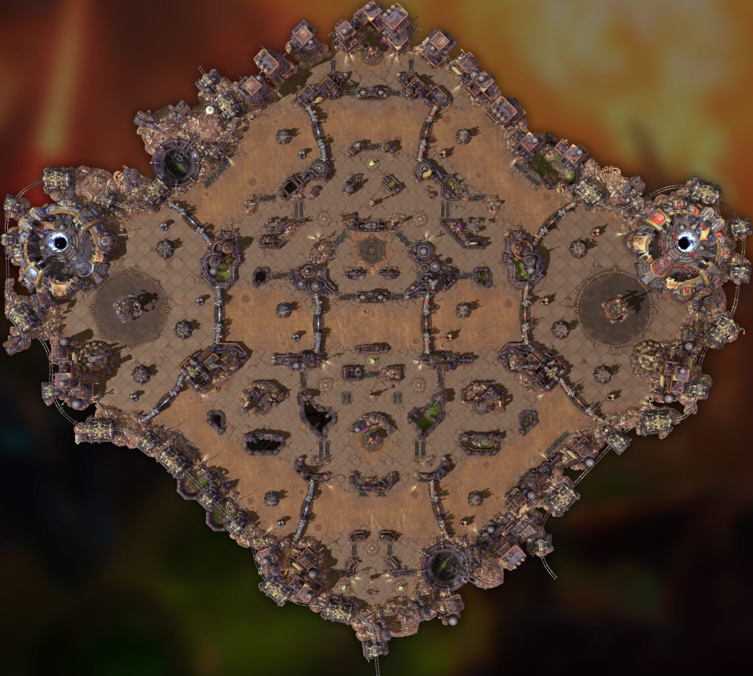 Warhead Junction map