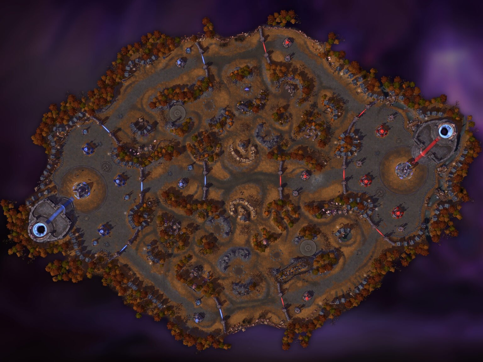 Mapa de Hondonada Maldita