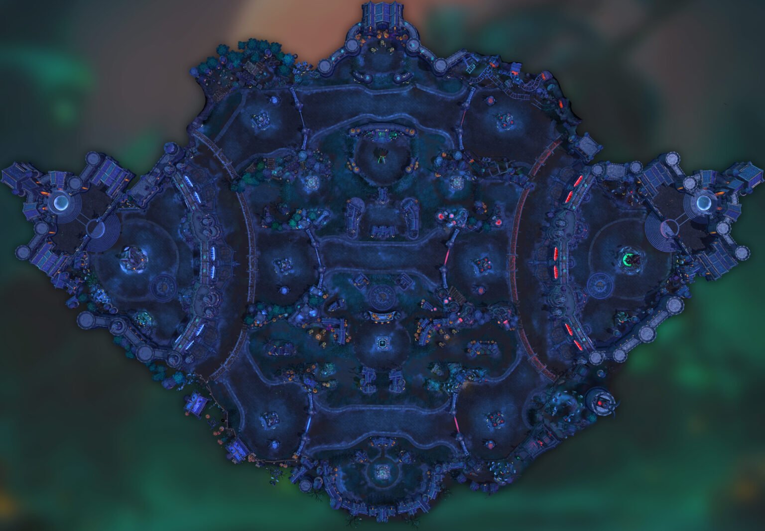 Towers of Doom map